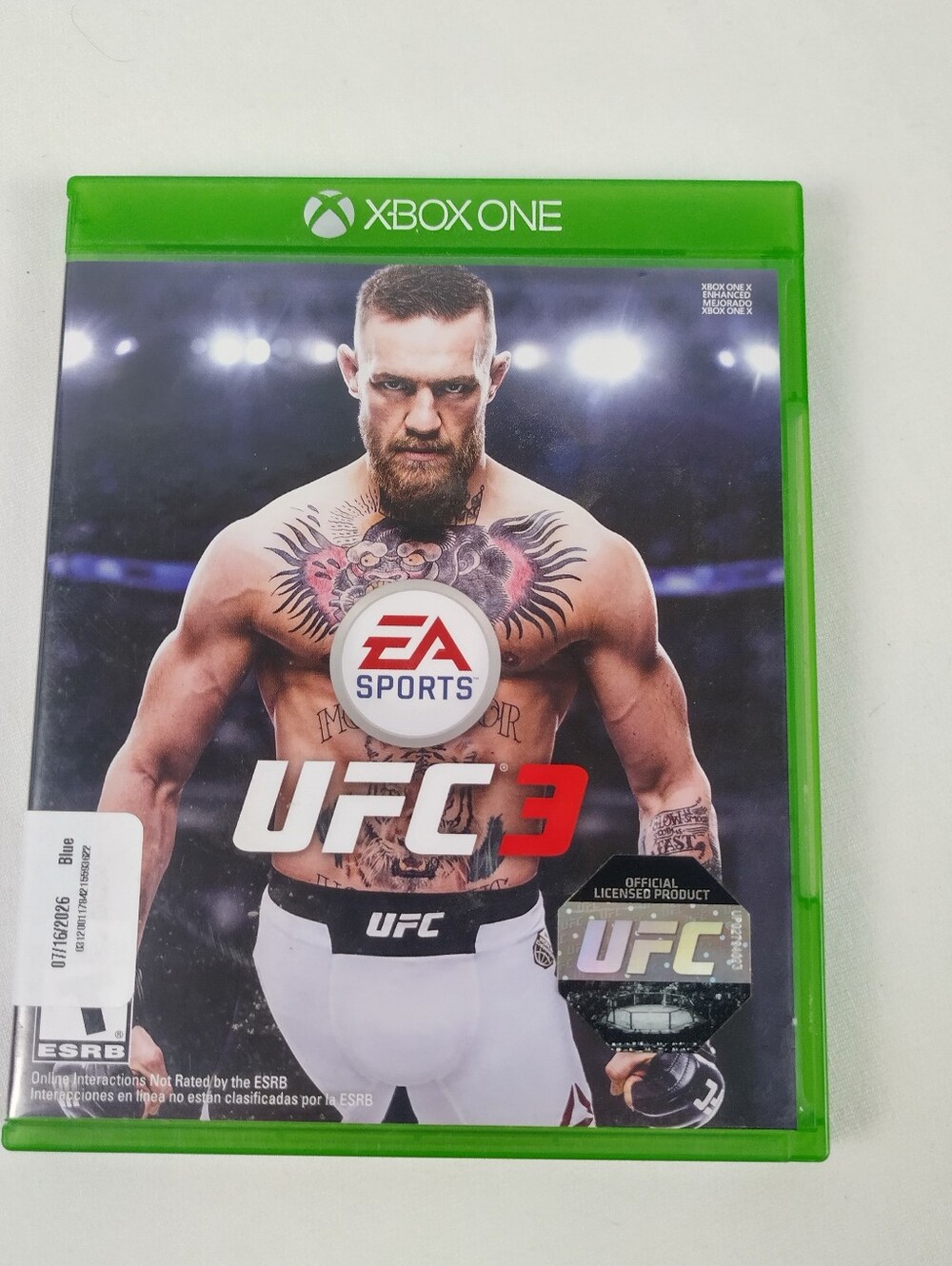 UFC 3 (Microsoft Xbox One, 2018) Clean Complete CIB Manual Inserts Tested - Picture 3 of 10